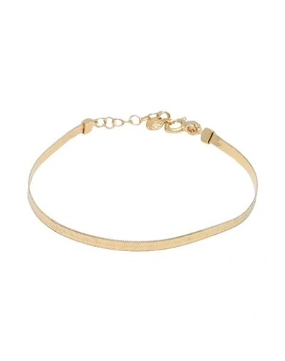 Shop Maria Black Sentiero Bracelet Woman Bracelet Gold Size S/m 925/1000 Silver