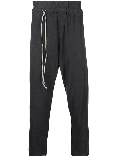 Daniel Andresen Cropped Track Pants In Grey