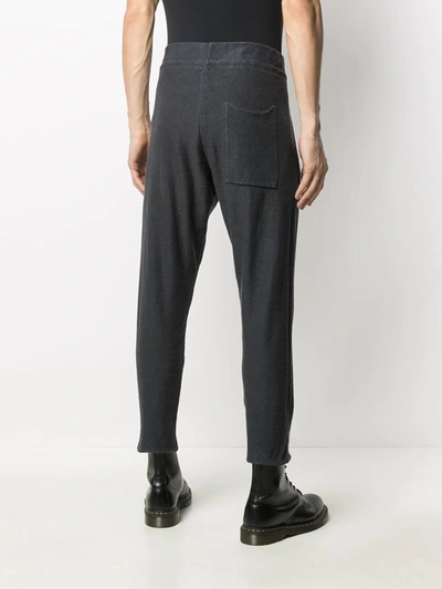 Daniel Andresen Cropped Track Pants In Grey
