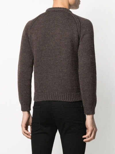 Shop Dsquared2 Love Is... Jumper In Brown