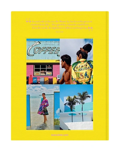 Assouline Miami Beach Book In Yellow