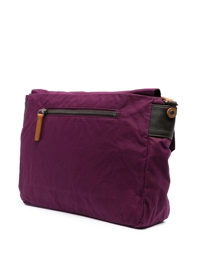 Shop Ally Capellino Jeremy Satchel Bag In Purple