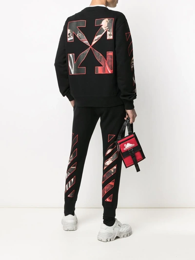 Shop Off-white Caravaggio Painting Sweatshirt In Black