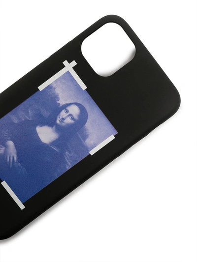 Shop Off-white Mona Lisa Iphone 11 Pro Max Cover In Black