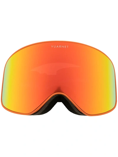 Shop Vuarnet Ski Goggles In Orange