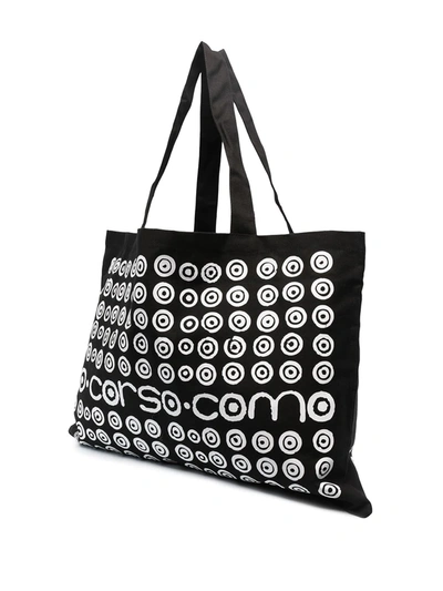 10 Corso Como Logo-print Tote Bag In Black