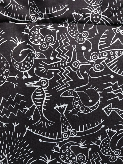 10 Corso Como Printed Tote Bag In Black