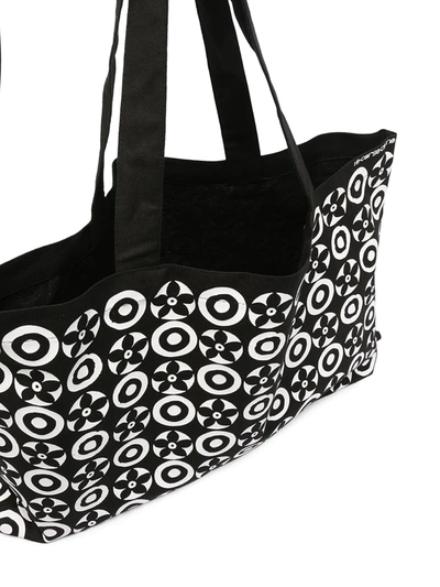10 Corso Como Two-tone Tote Bag In Black