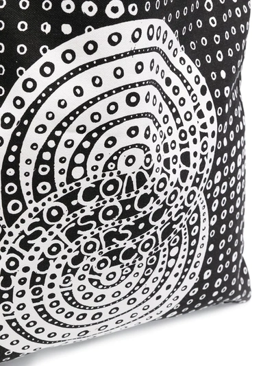 10 Corso Como Graphic Print Tote Bag In Black