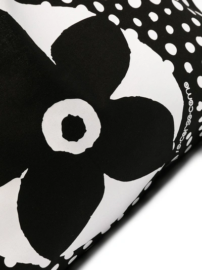 10 Corso Como Floral-print Tote Bag In Black