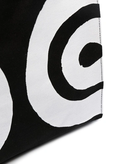 10 Corso Como Graphic Print Tote Bag In Black