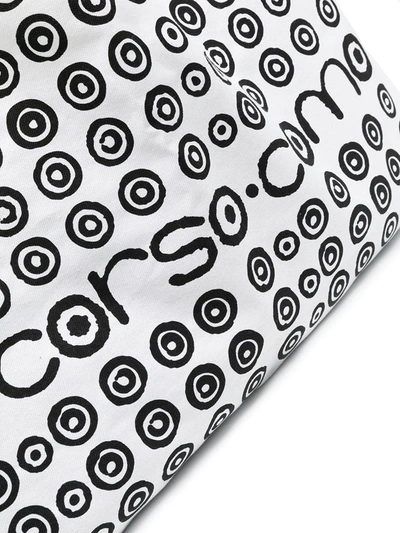 10 Corso Como Two-tone Tote Bag In White