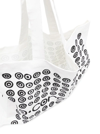 10 Corso Como Two-tone Tote Bag In White