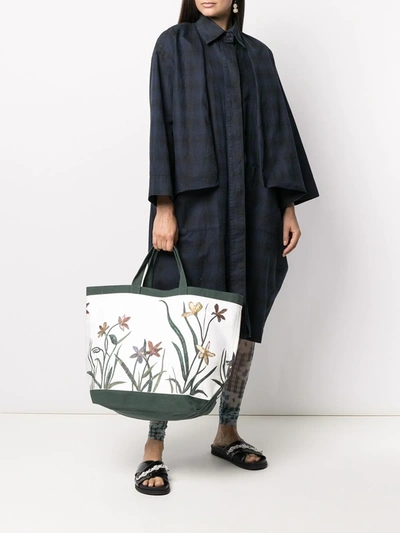 ★10 CORSO COMO★Flora Canvas Bag ☆10 CORSO COMO☆Flora Canvas Bag