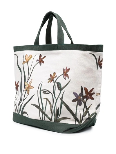 花卉印花托特包