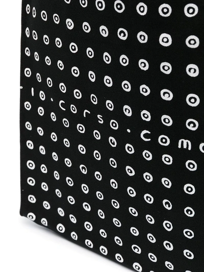 10 Corso Como Polka-dot Print Tote Bag In Black