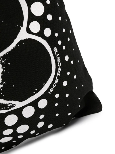 10 Corso Como Floral Polka-dot Print Tote Bag In Black