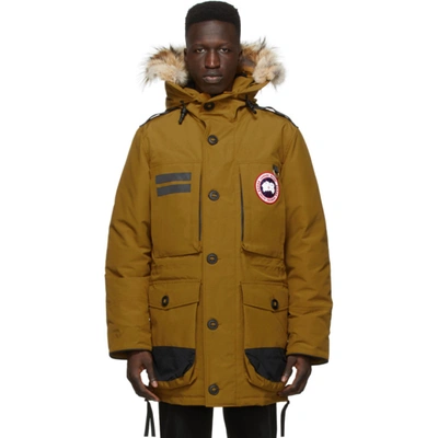 Canada Goose Brown Down Macculloch Parka In Klondikegld | ModeSens