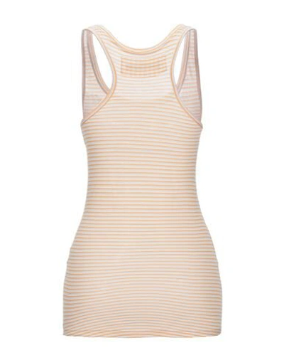 Shop Humanoid Tank Tops In Apricot
