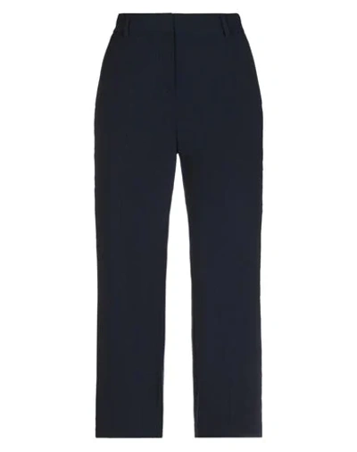 Shop Alberto Biani Pants In Dark Blue