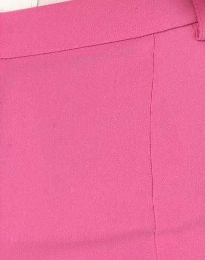 Shop Patrizia Pepe Woman Pants Fuchsia Size 6 Polyester, Elastane In Pink