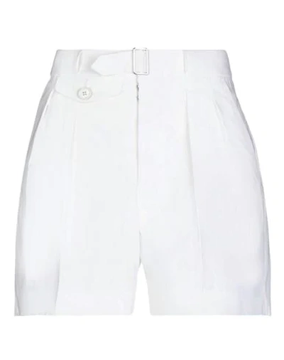 Shop Maison Margiela Shorts & Bermuda Shorts In Ivory