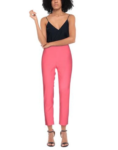 Shop Boutique Moschino Woman Pants Coral Size 6 Cotton, Elastane