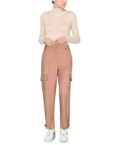 Liu •jo Pants In Beige