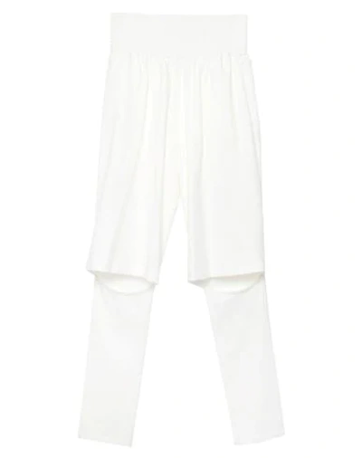 Shop Ksenia Schnaider Pants In White