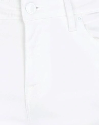 Shop Love Moschino Woman Pants White Size 28 Cotton, Lyocell, Elastane