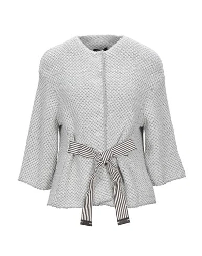 Shop Anneclaire Cardigans In Grey