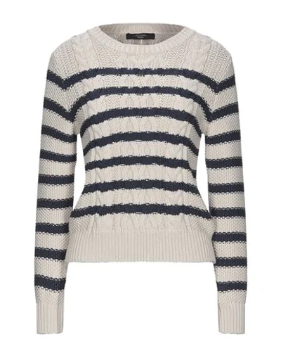 Shop Weekend Max Mara Sweaters In Beige