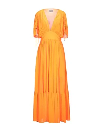 Shop Aniye By Woman Maxi Dress Orange Size S Polyester