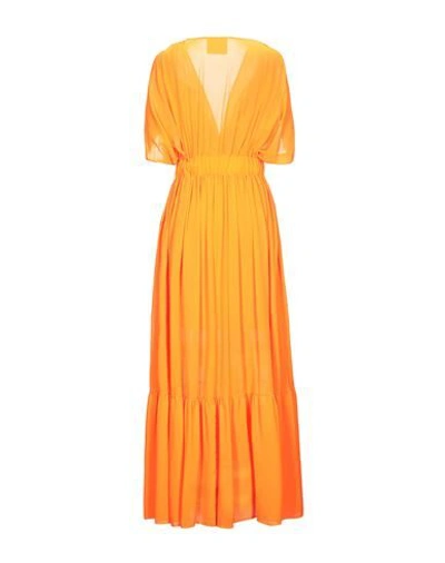 Shop Aniye By Woman Maxi Dress Orange Size S Polyester