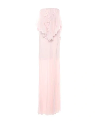 Shop Redemption Woman Maxi Dress Light Pink Size 4 Silk