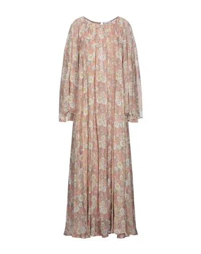 Shop Ainea Long Dresses In Pink