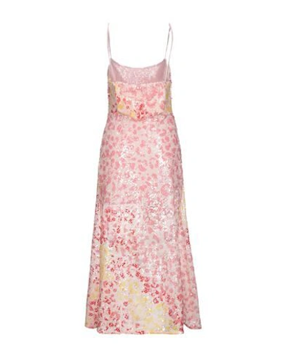 Shop Ainea 3/4 Length Dresses In Pink