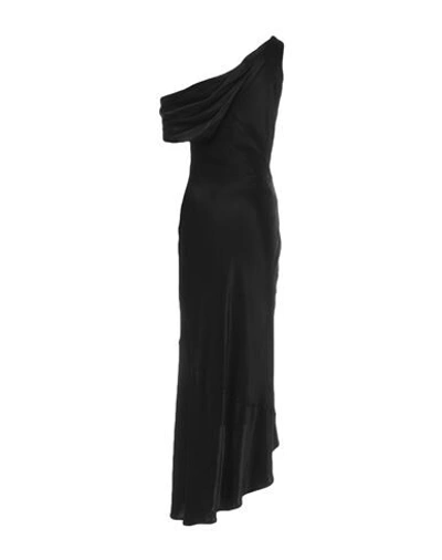 Shop Ainea Long Dresses In Black