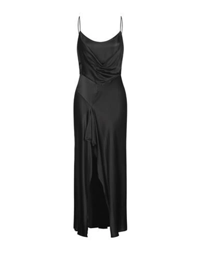 Shop Ainea Long Dresses In Black