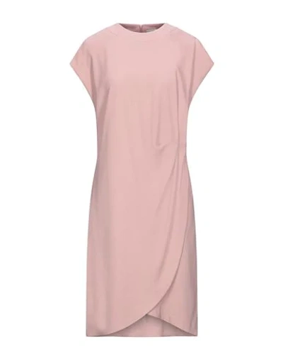 Shop L'autre Chose L' Autre Chose Woman Mini Dress Pastel Pink Size 10 Acetate, Viscose