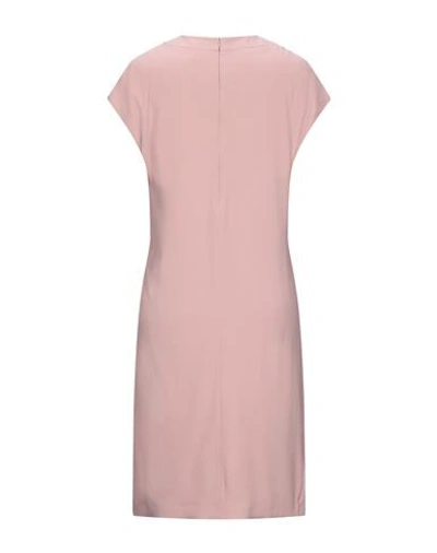 Shop L'autre Chose L' Autre Chose Woman Mini Dress Pastel Pink Size 10 Acetate, Viscose