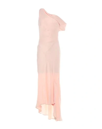 Shop Ainea Long Dresses In Light Pink