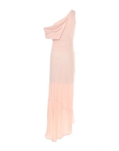 Shop Ainea Long Dresses In Light Pink