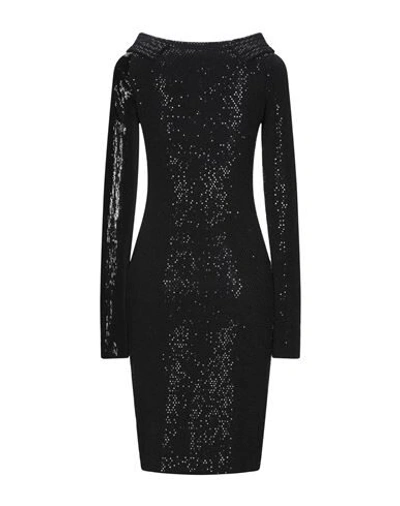 Shop Frankie Morello Woman Midi Dress Black Size 6 Cotton