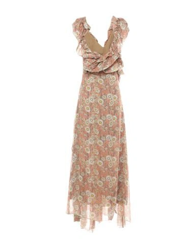 Shop Ainea Long Dresses In Pink