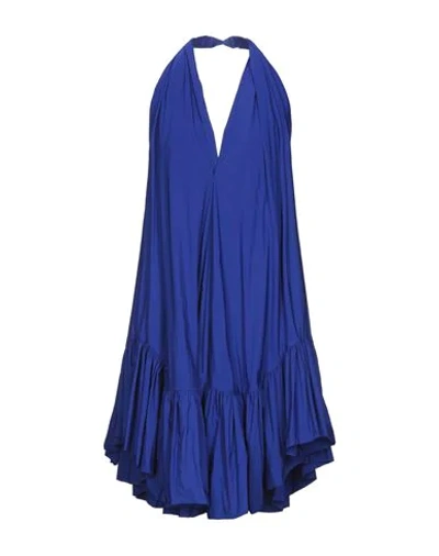 Shop Ainea Short Dresses In Blue