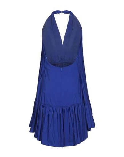 Shop Ainea Short Dresses In Blue