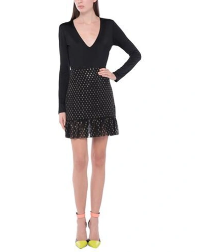 Frankie Morello Midi Skirts In Black