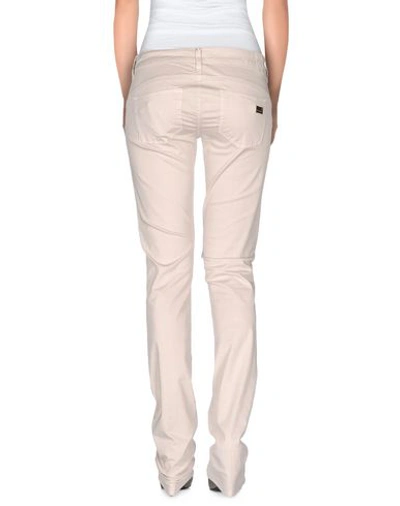 Shop Liu •jo Casual Pants In Light Grey