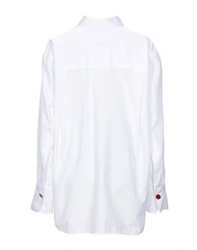 Shop Le Sarte Pettegole Shirts In White